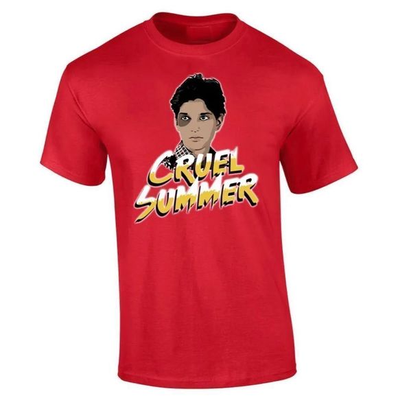 Cruel Summer Daniel LaRusso Karate Kid 80's Style Graphic Shirt T-Shirt - Picture 1 of 2